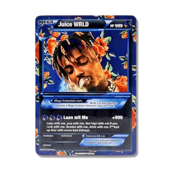 Other Juice Wrld Pokemon Card Poshmark